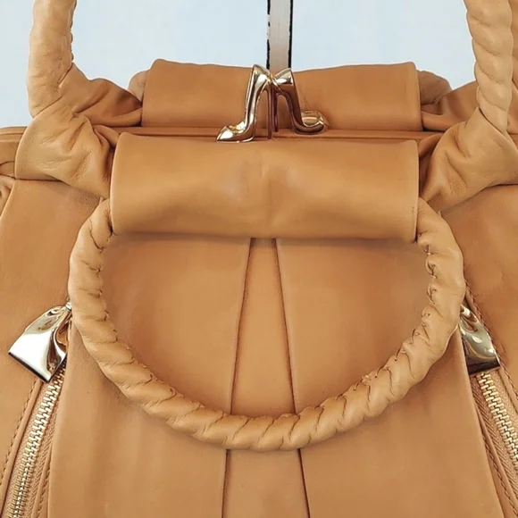 LIKE NEW! Christian Louboutin Loubette Shoulder Satchel Gorgeous! - Picture 6 of 13